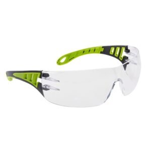 portwest ps11 tech look safety glasses clear